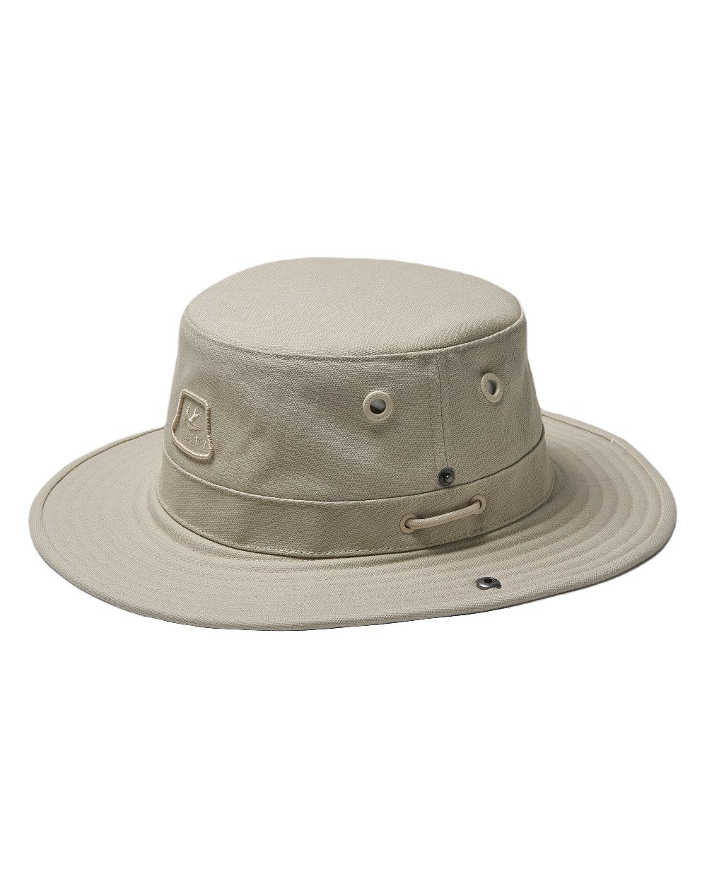 Stone Coloured Tilley Hat Sahara T3 On A White Background