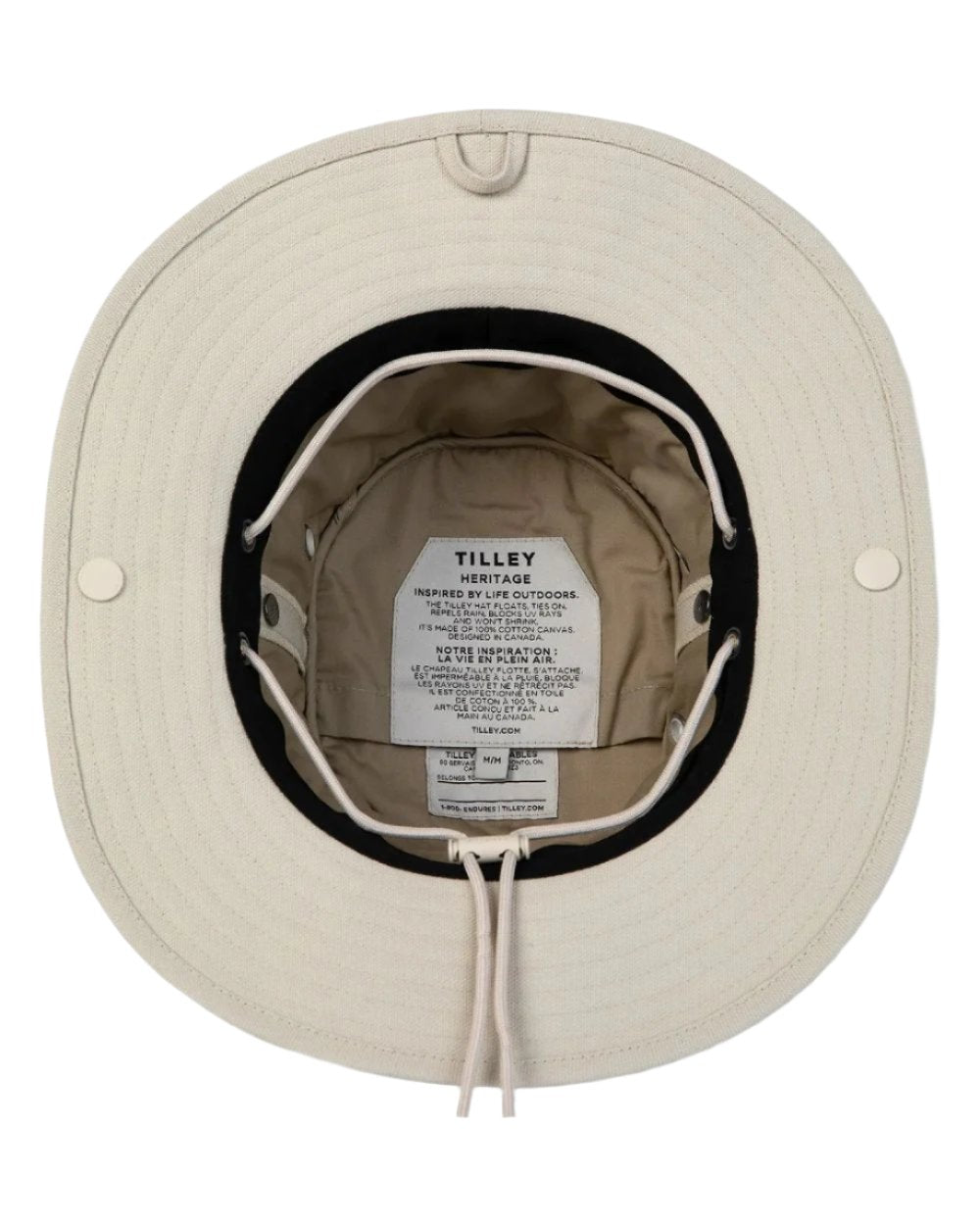 Stone Coloured Tilley Hat Sahara T3 On A White Background