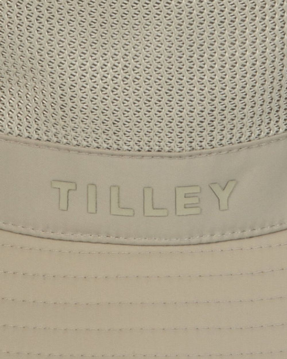 Khaki Coloured Tilley Hat LTM1 Airflo Bucket On A White Background