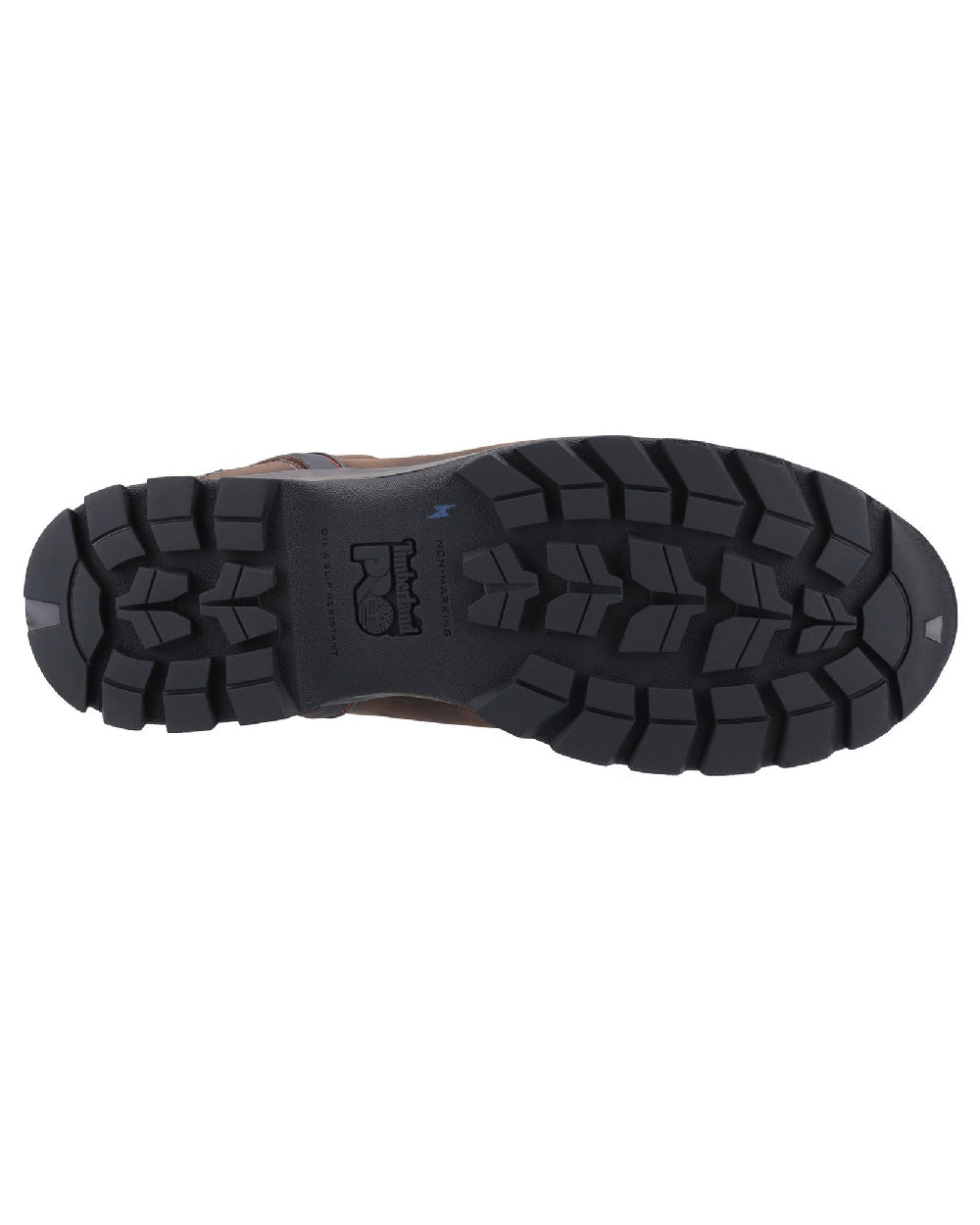 Brown coloured Timberland Pro Splitrock XT Composite Safety Toe Work Boots on white background