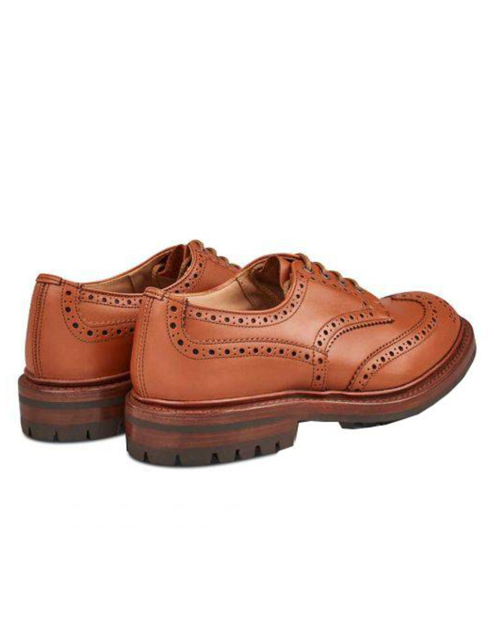 Tan Coloured Trickers Keswick Country Shoe On A White Background