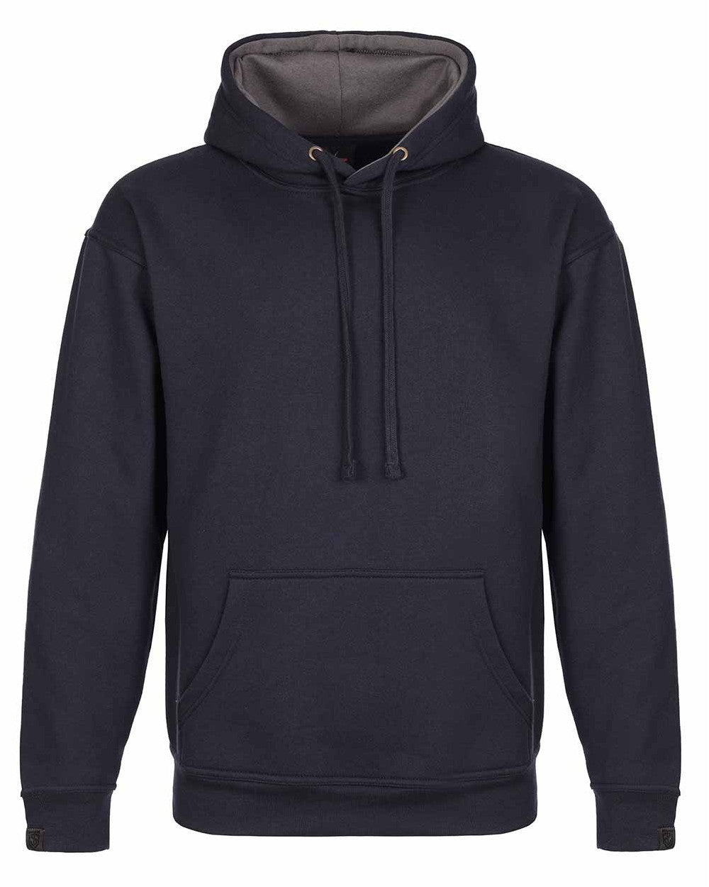 Navy Coloured TuffStuff Hendon Hoodie On A White Background