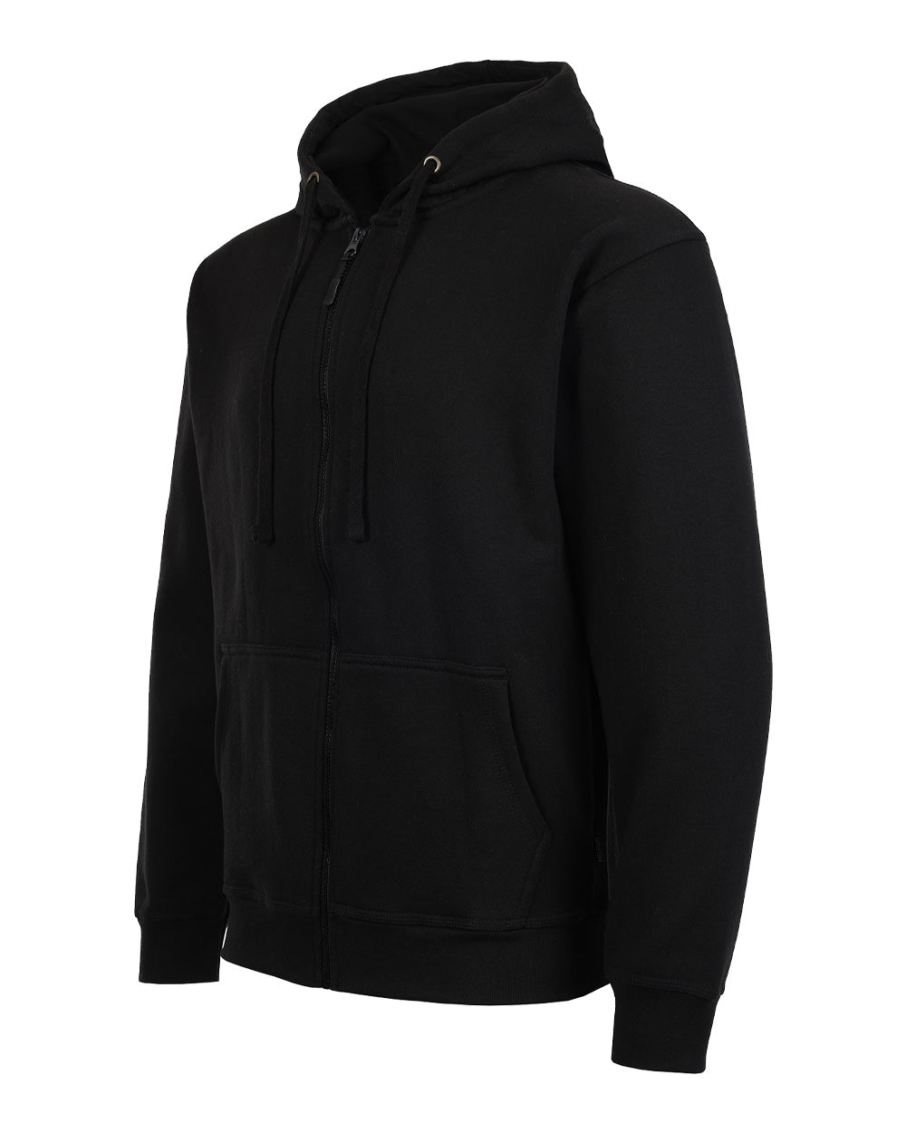 Black coloured TuffStuff Pro Work Hoodie on White background