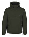 Green Coloured TuffStuff Sutherland Waterproof Windbreaker Smock On A White Background #colour_green