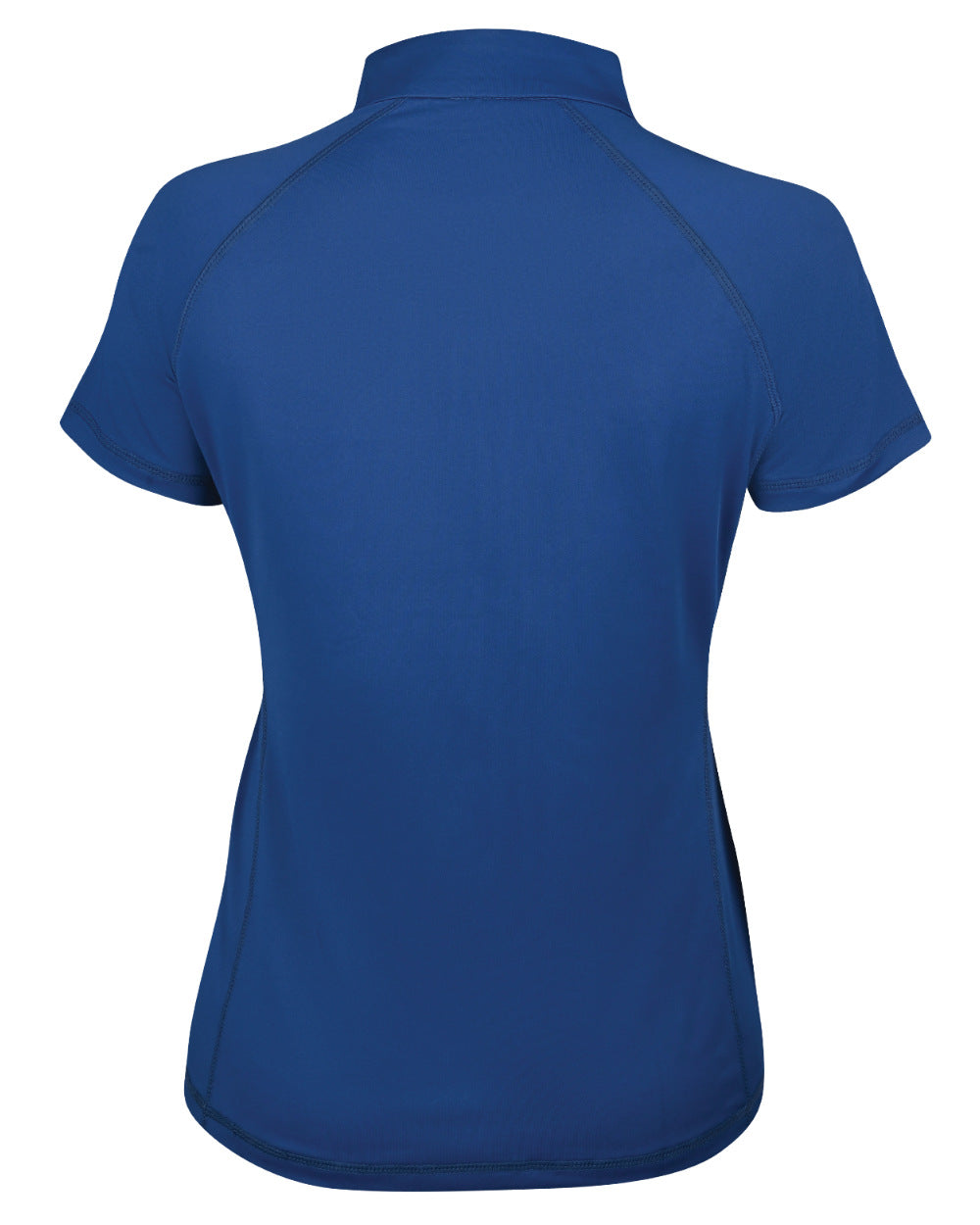 Navy Coloured WeatherBeeta Prime Short Sleeve Top On A White Background