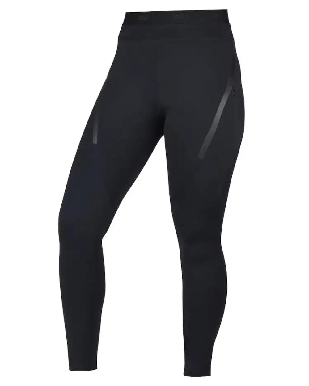Black Coloured WeatherBeeta Toulon Lifestyle Tights On A White Background