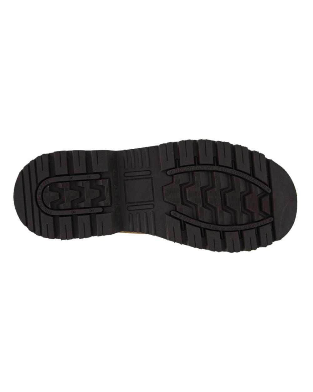 Light Brown Coloured Woodland 6 Eye Padded Utility Work Boots On A White Background