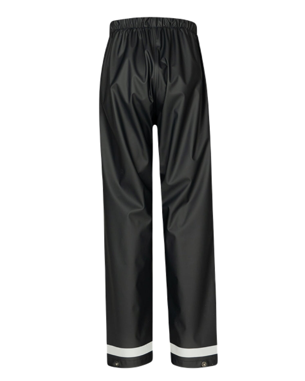 Navy Coloured Xpert Boys Swampmaster No-Sweat Stormgear Junior Waterproof Trousers on White Background