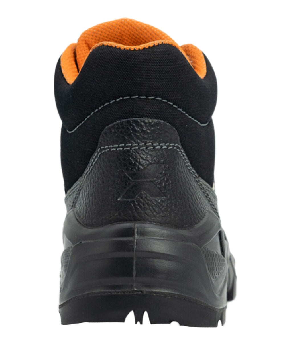 Black Coloured Xpert Mens Force S3 Safety Contract Boots on White Background