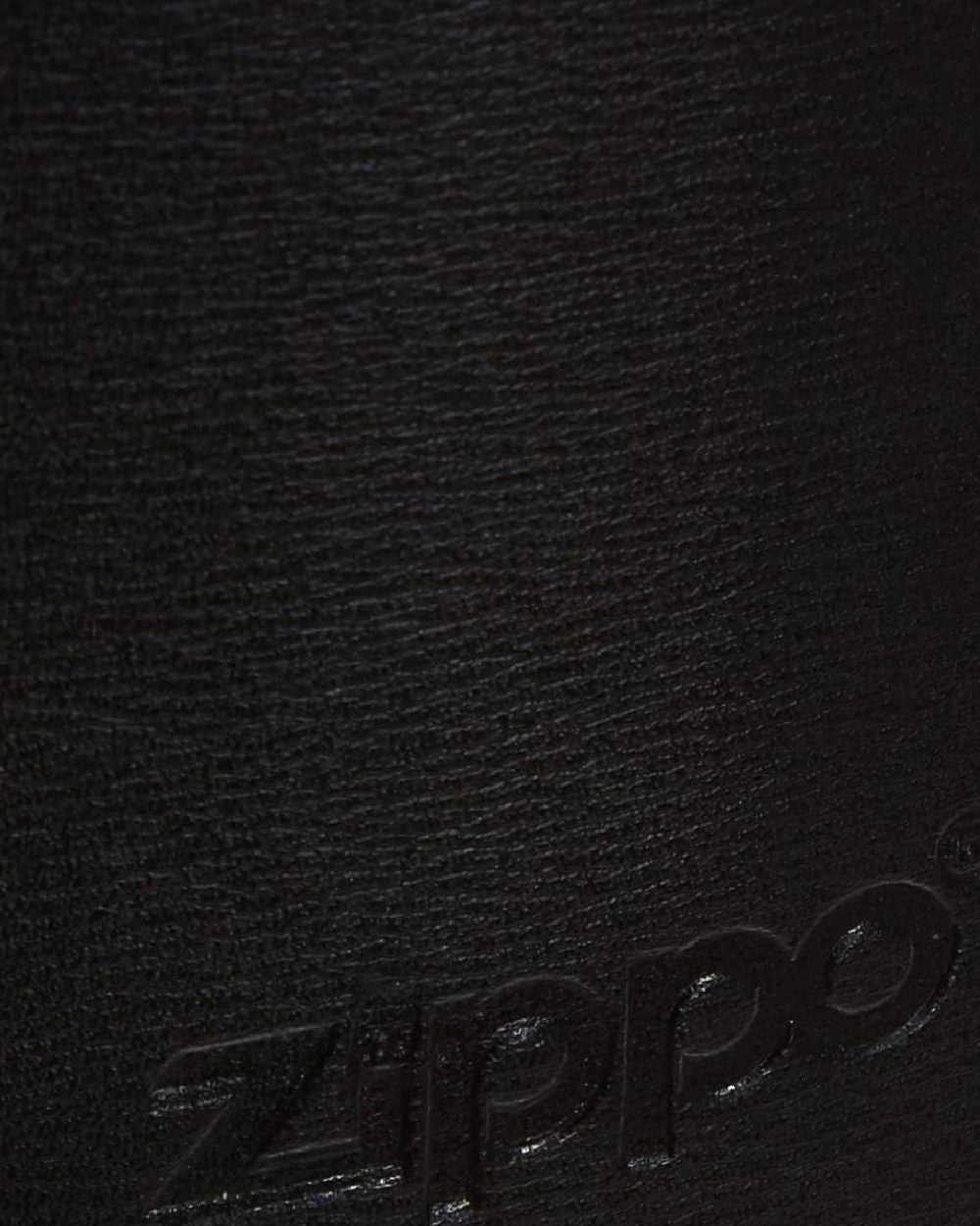 Zippo Leather Wrapped Hip Flask On A White Background