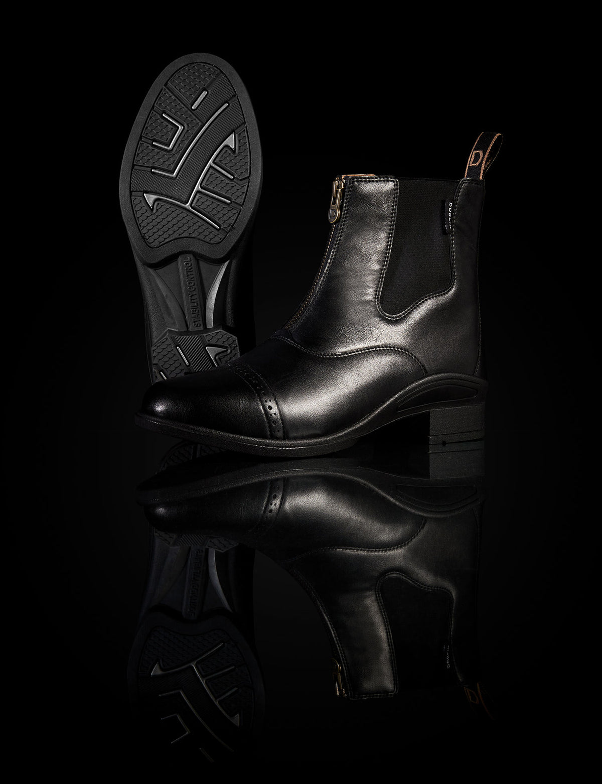 Polished Womens Altitude Zip Yard Boots by Dublin