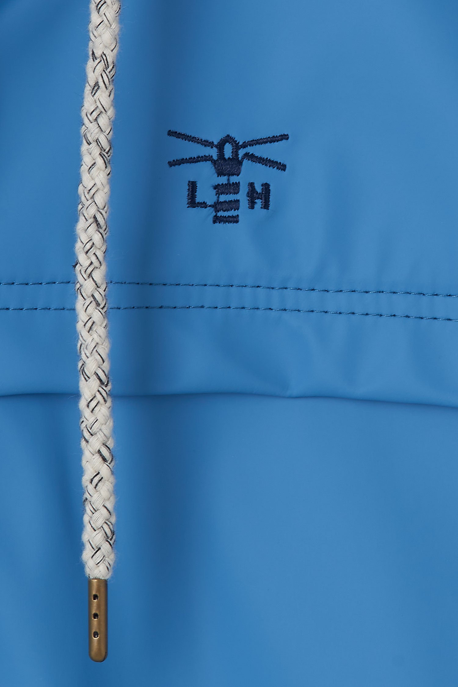 Marine Blue Lighthouse Bowline Short Rubberised Jacket