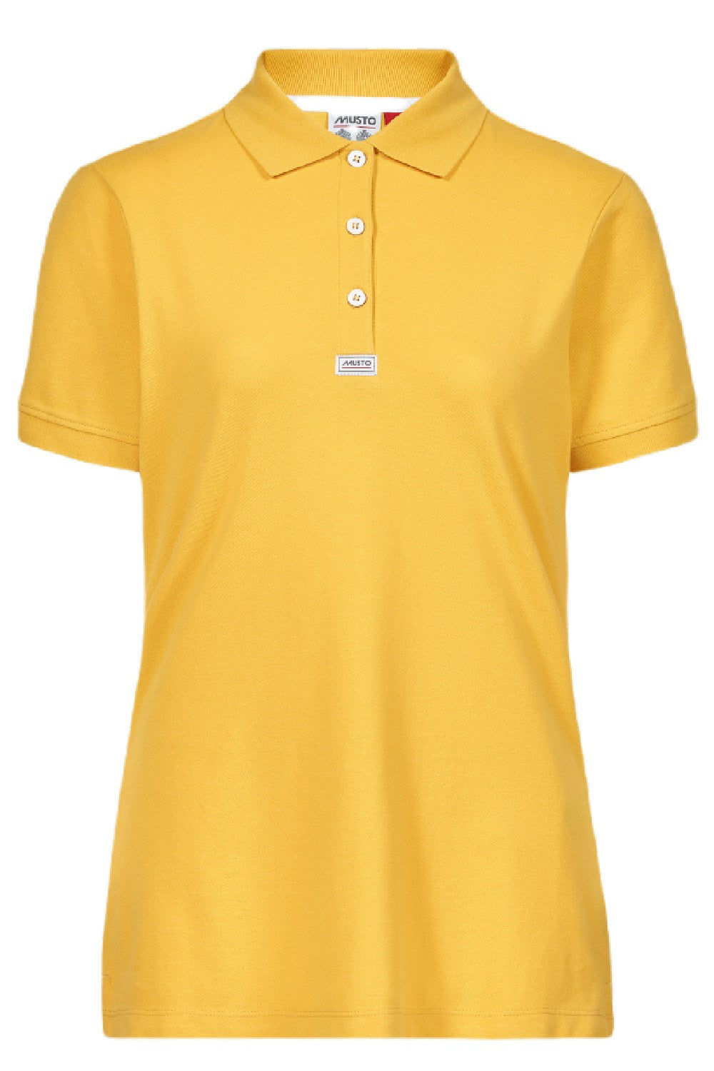 Musto Ladies Essential Pique Polo Shirt in Essential Yellow