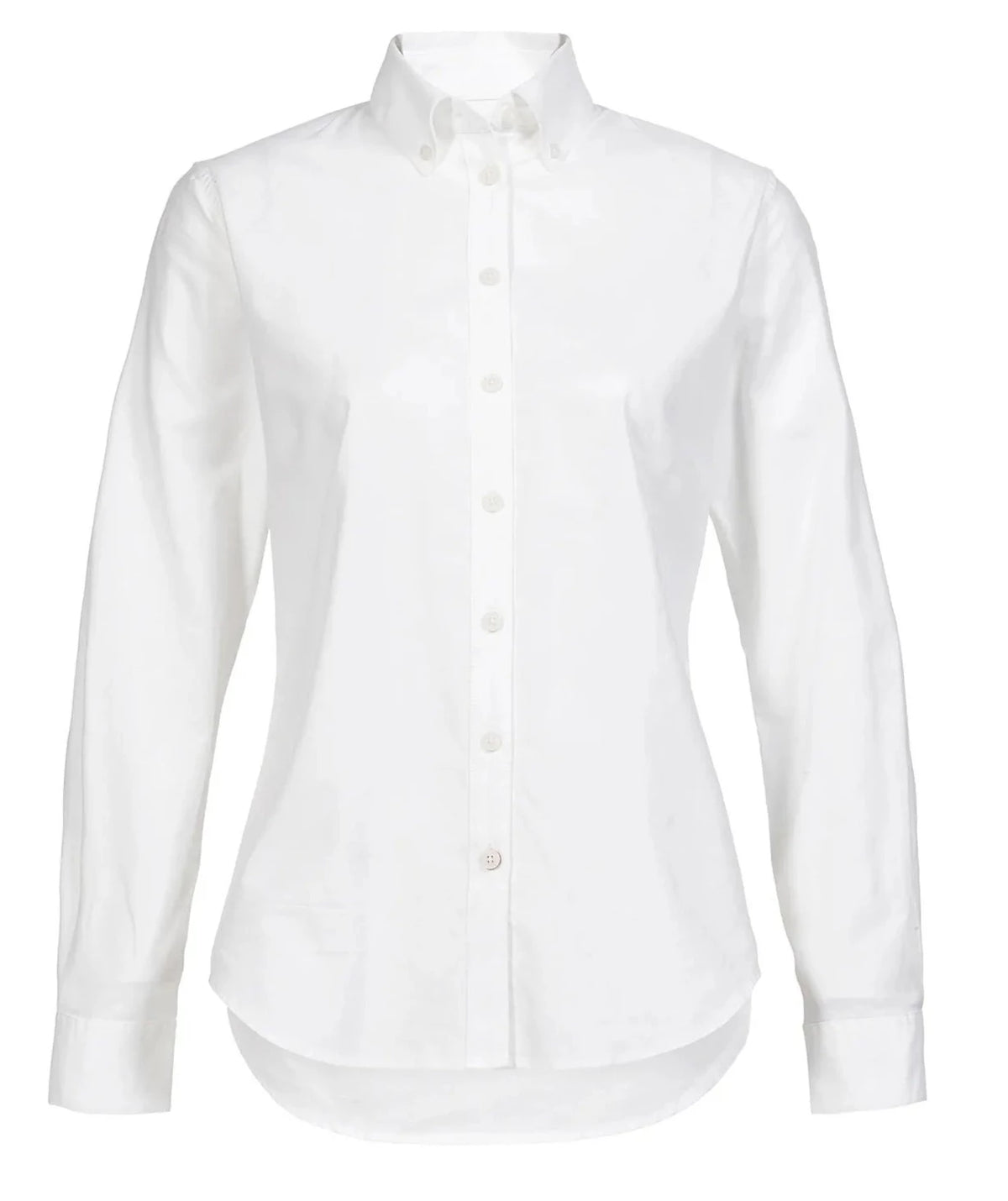 Musto Womens Essential Long Sleeve Oxford Shirt in White