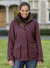 Plum Ascot Ladies Waterproof Jacket by Baleno  #colour_plum