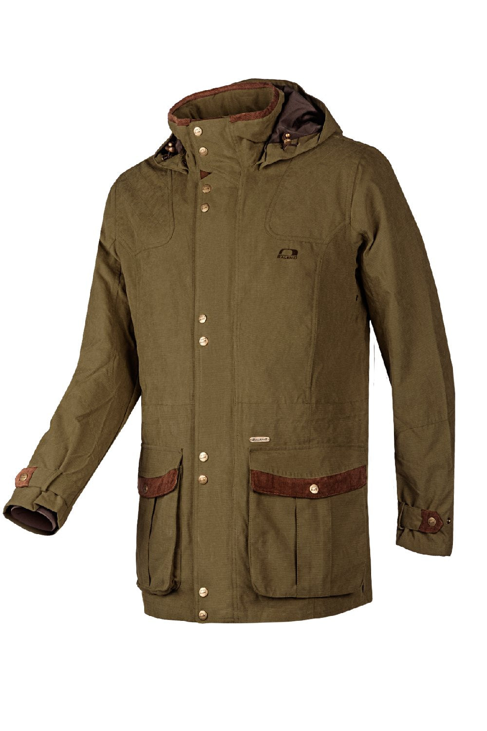 Baleno Mens Oakwood Country Coat in Pine Green