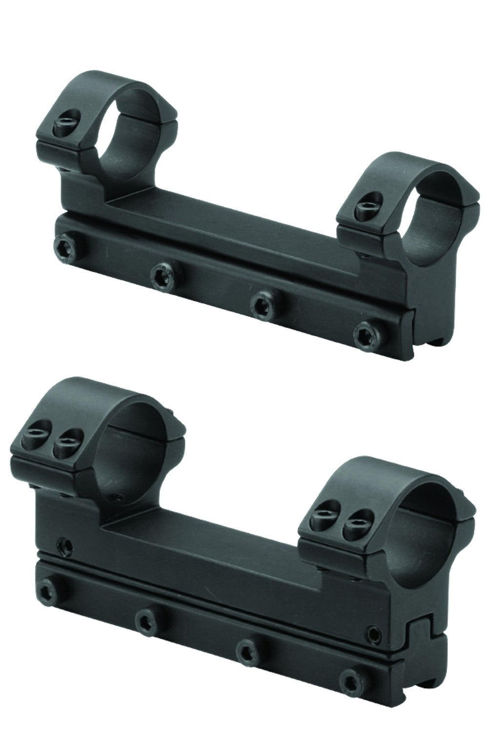 Bisley One Piece Angled Mounts in 25mm medium and 25mm high adjustable
