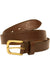Bisley Stitched Leather Belt In Brown