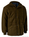 Bronte Quilted Moleskin Jacket | Green #colour_green