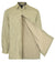 Cartmel Micro Fleece Lined Tattersall Shirt stone warmth without weight #colour_beige-stone
