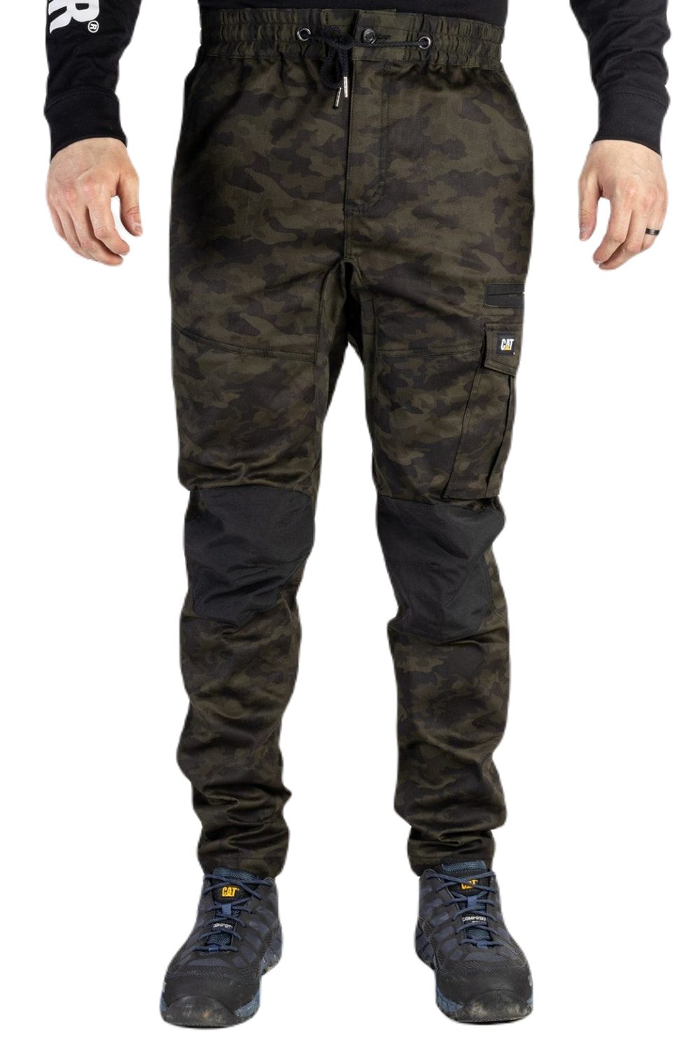 Caterpillar Dynamic Trousers In Night Camo