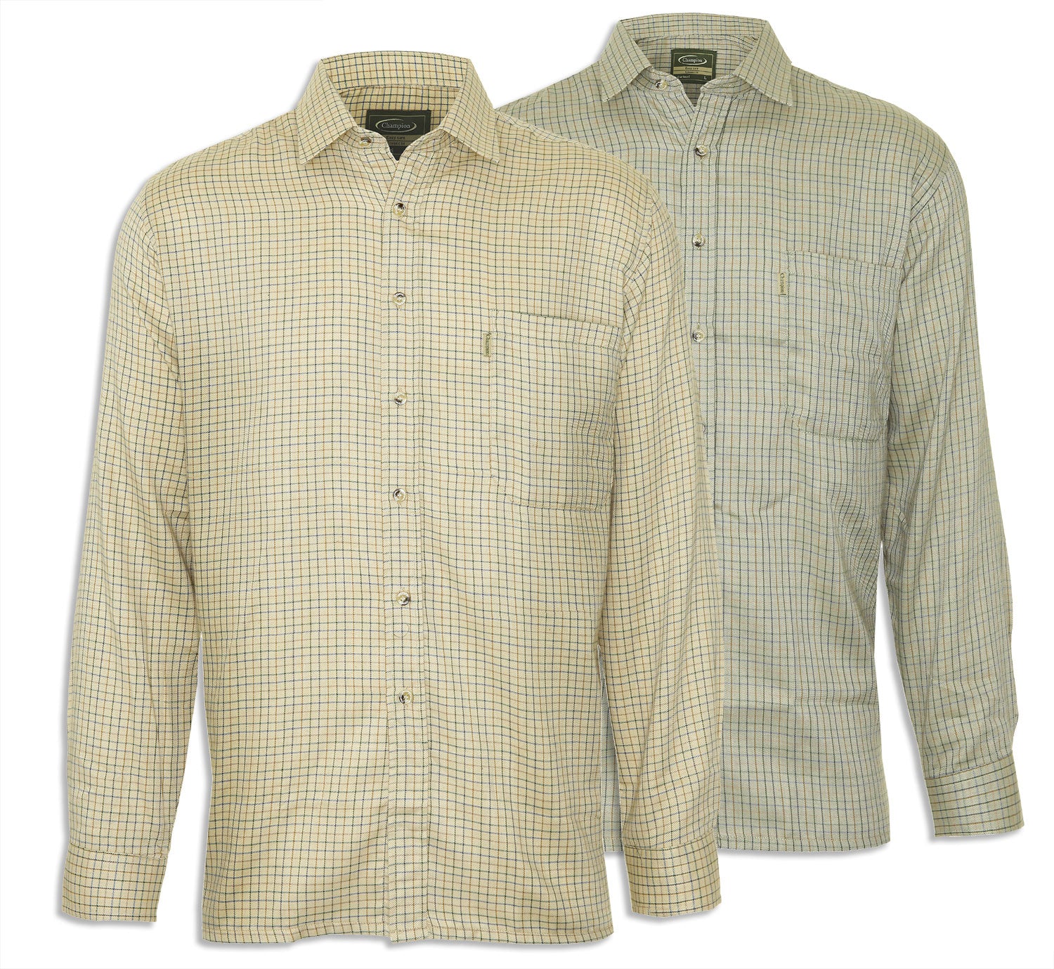 Champion Cartmel Field Tattersall Shirt in two colours 