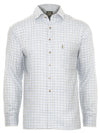 Blue Check Champion Tattersall Country Shirt #colour_blue