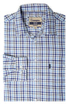 Champion Lyndhurst Check Shirt - Hollands Country Clothing  #colour_navy