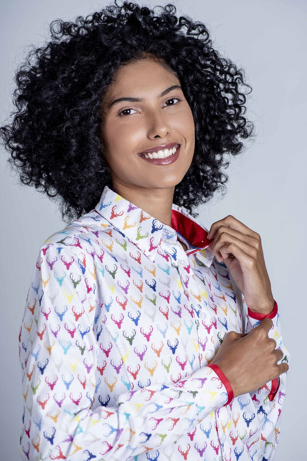 Hartwell Layla Cotton Shirt | Colourful Stags