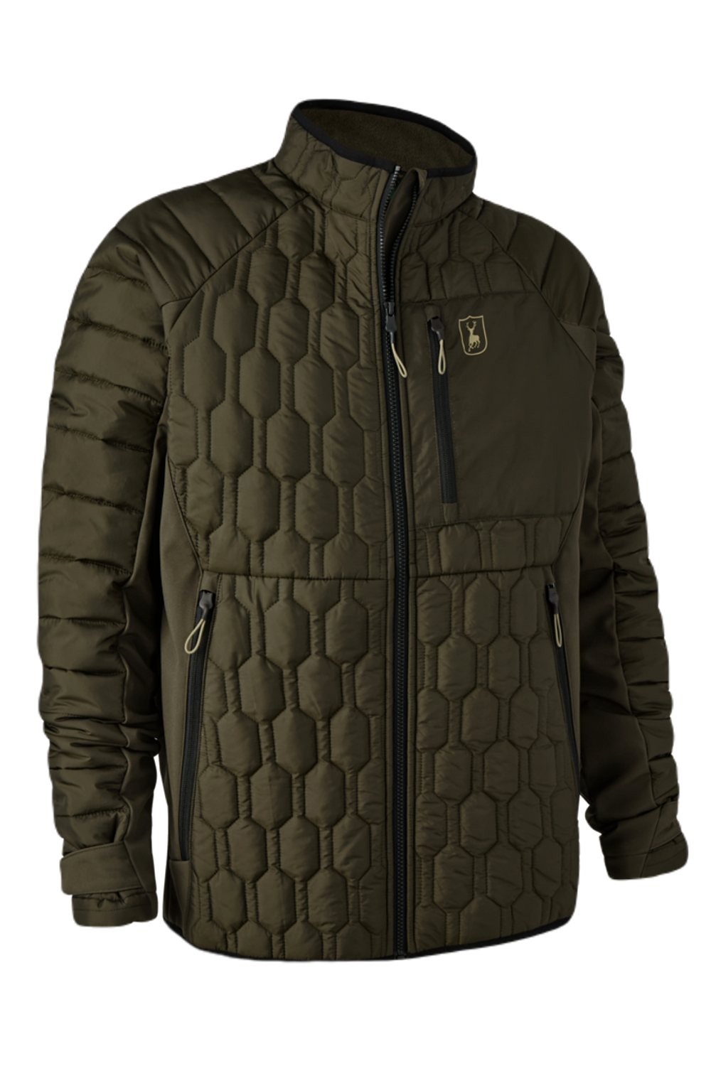 Deerhunter Mossdale Quilted Jacket In Forest Green 