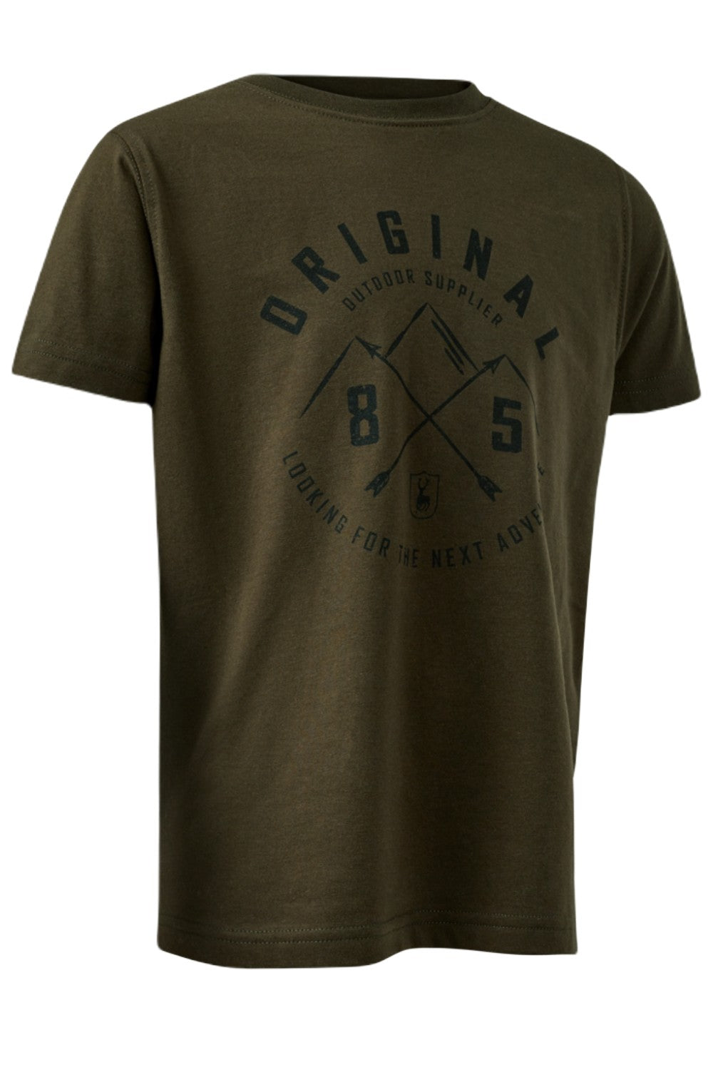 Deerhunter Youth Billie T-Shirt In Deep Green