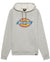 Dickies Logo Graphic Fleece Hoodie in Heather Grey #colour_heather-grey
