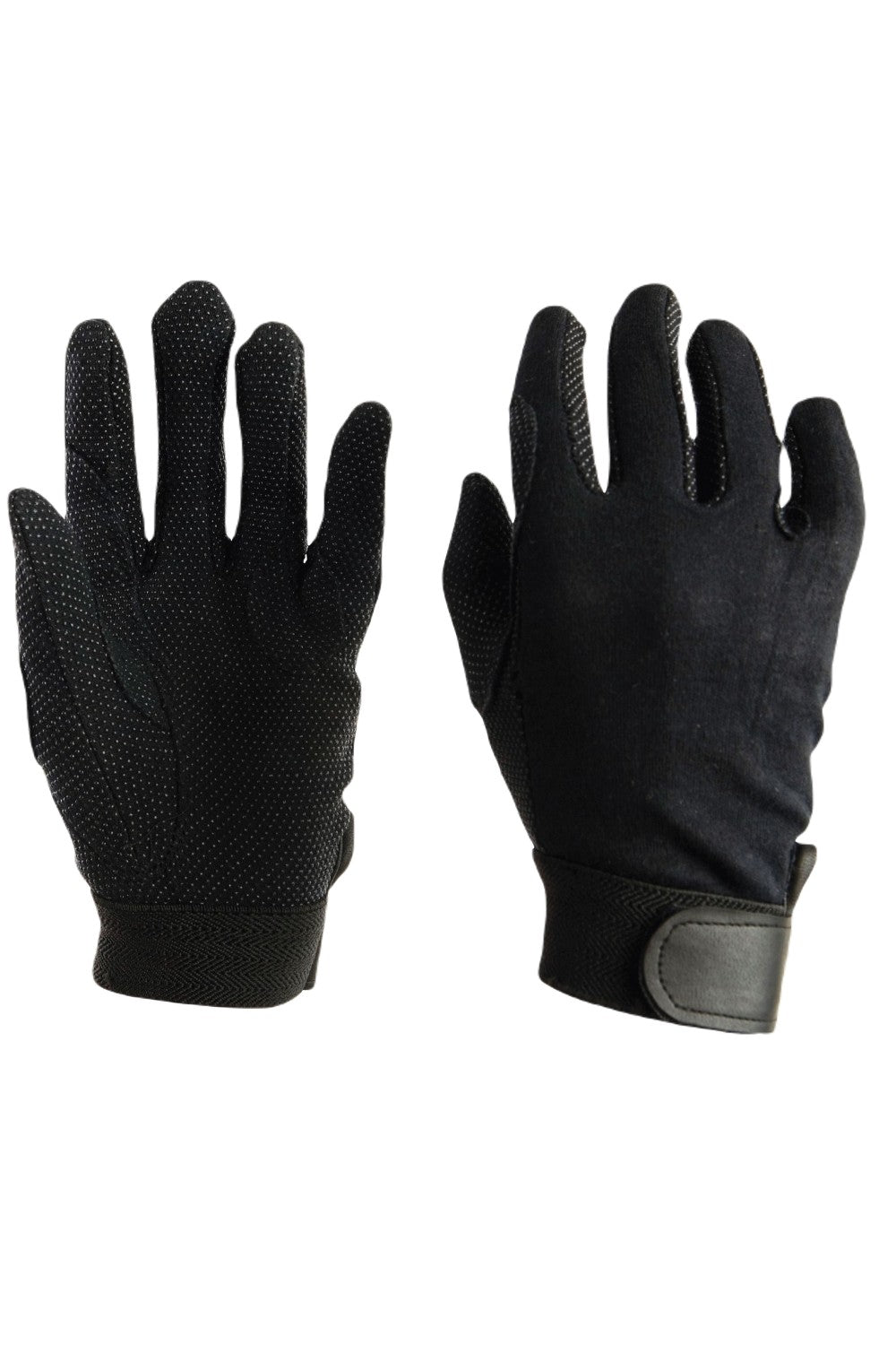 Dublin Track Riding Gloves In Black 