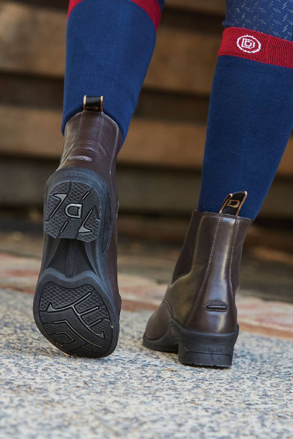 Dublin Childrens Altitude Jodhpur Boots in Brown