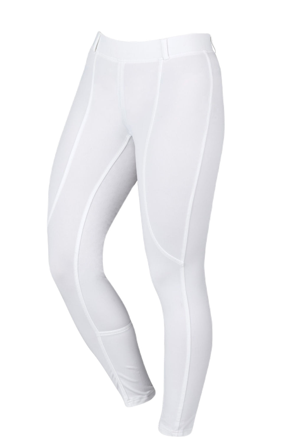 Dublin Childrens Performance Cool-It Gel Riding Tights In White