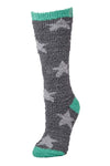 Dublin Cosy Socks in Emerald Star #colour_emerald-star
