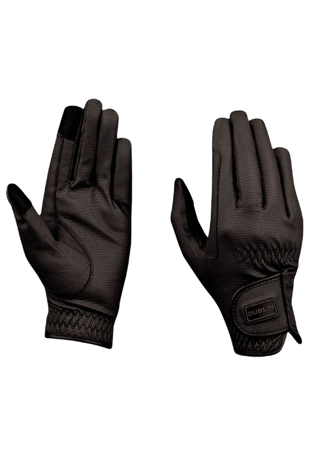  Dublin Every Day Touch Screen Compatible Gloves In Black 