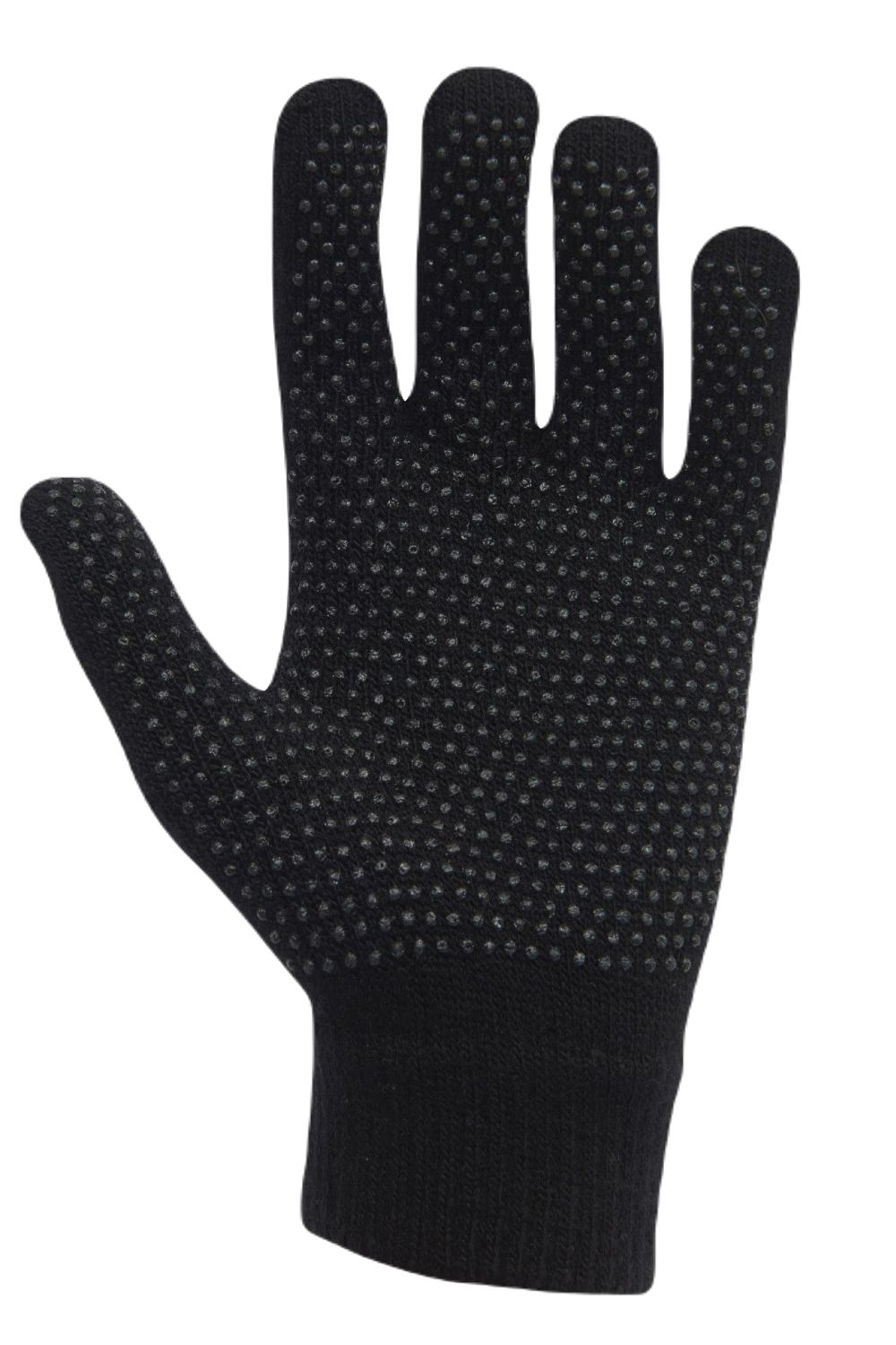 Dublin Magic Pimple Grip Riding Gloves In Black