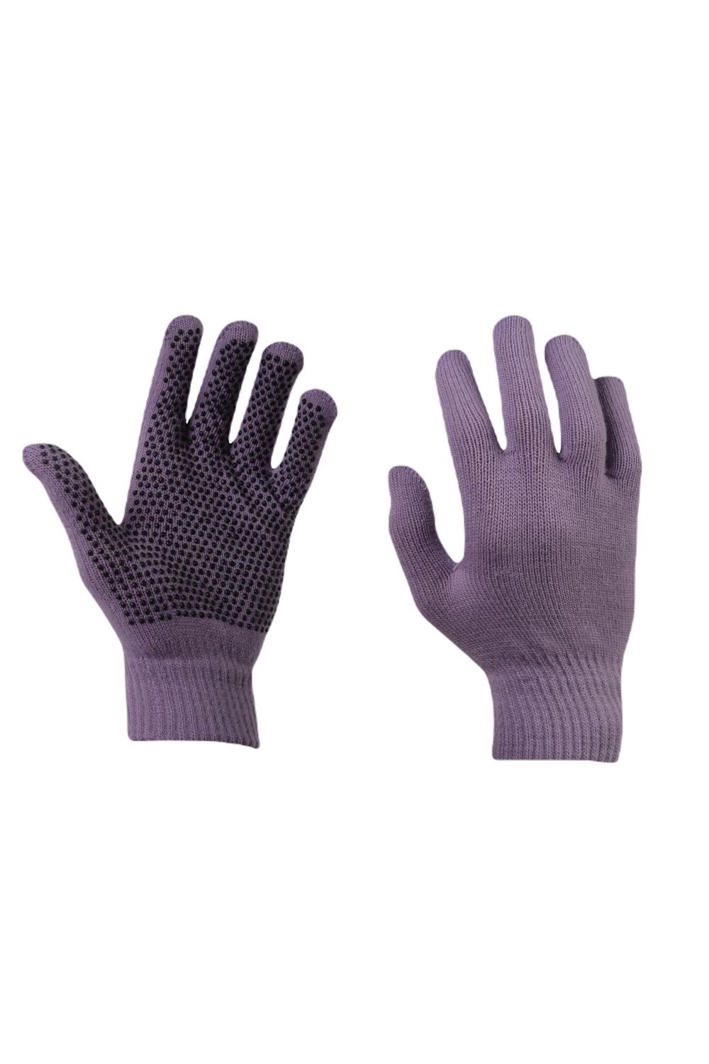 Dublin Magic Pimple Grip Riding Gloves In Purple 
