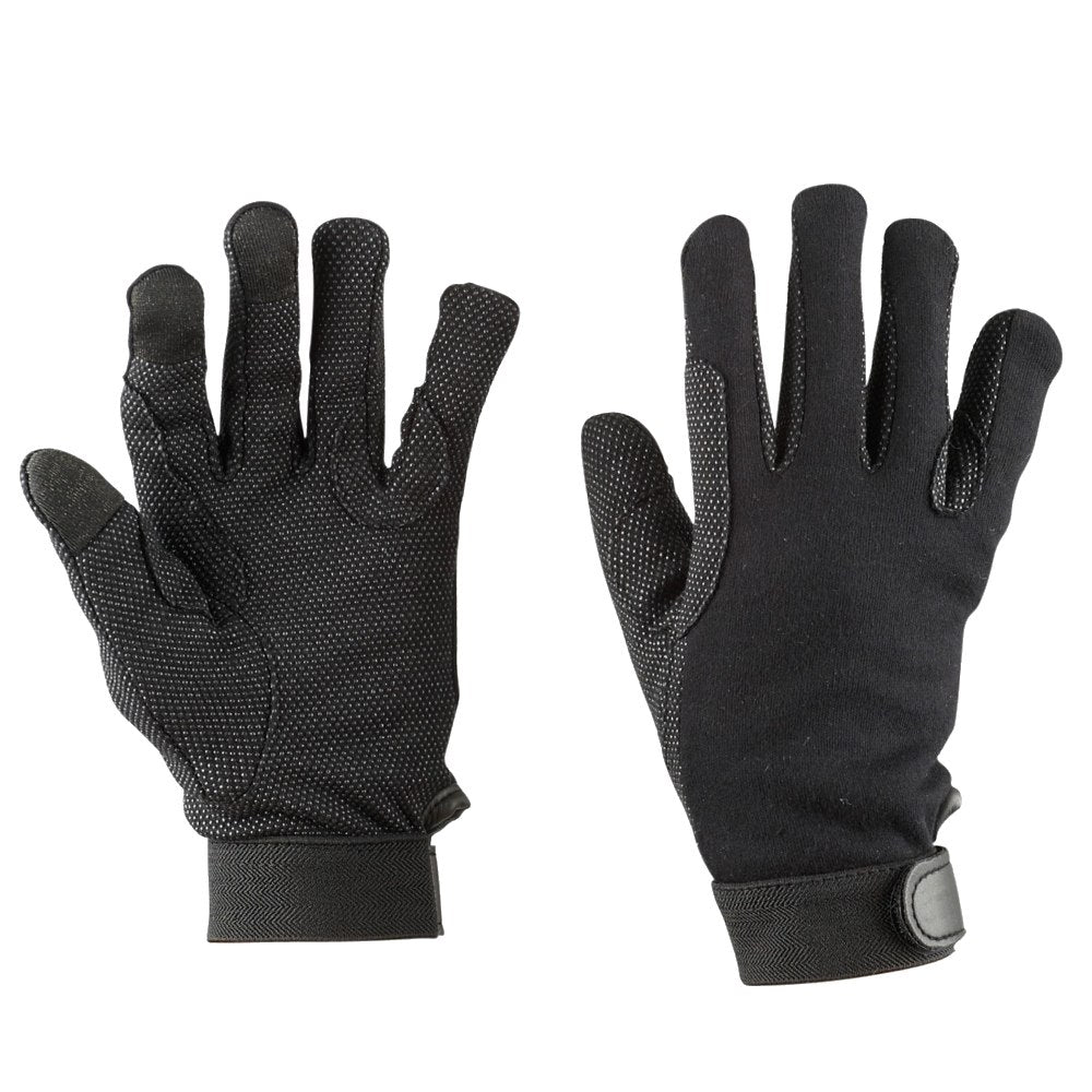Dublin Thinsulate Winter Track Riding Gloves in Black