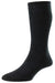 HJ Hall Lightweight Diabetic Cotton Socks in Black/Navy #colour_black-navy