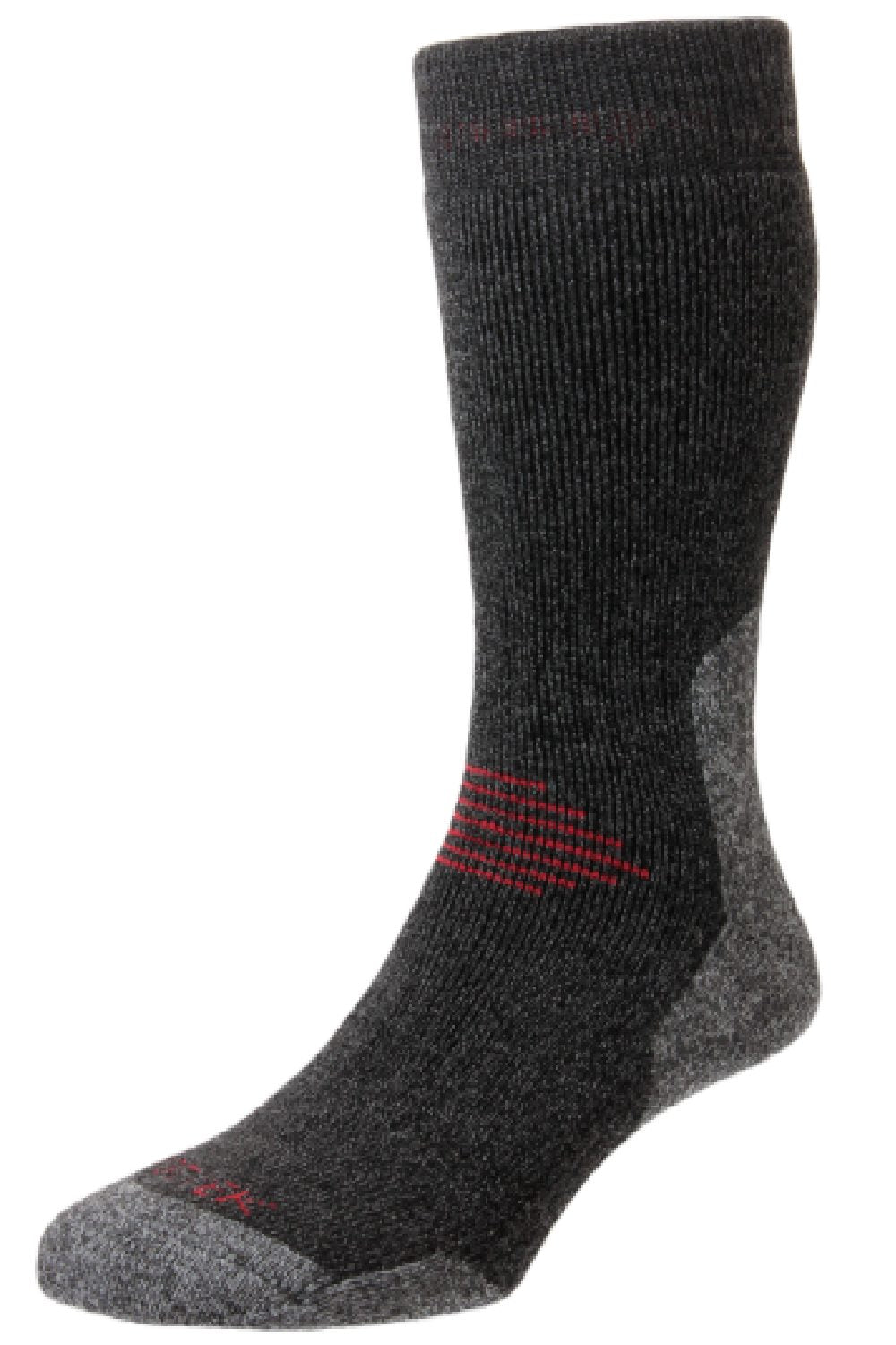 HJ Hall ProTrek Mountain Climb Sock in Slate/Grey
