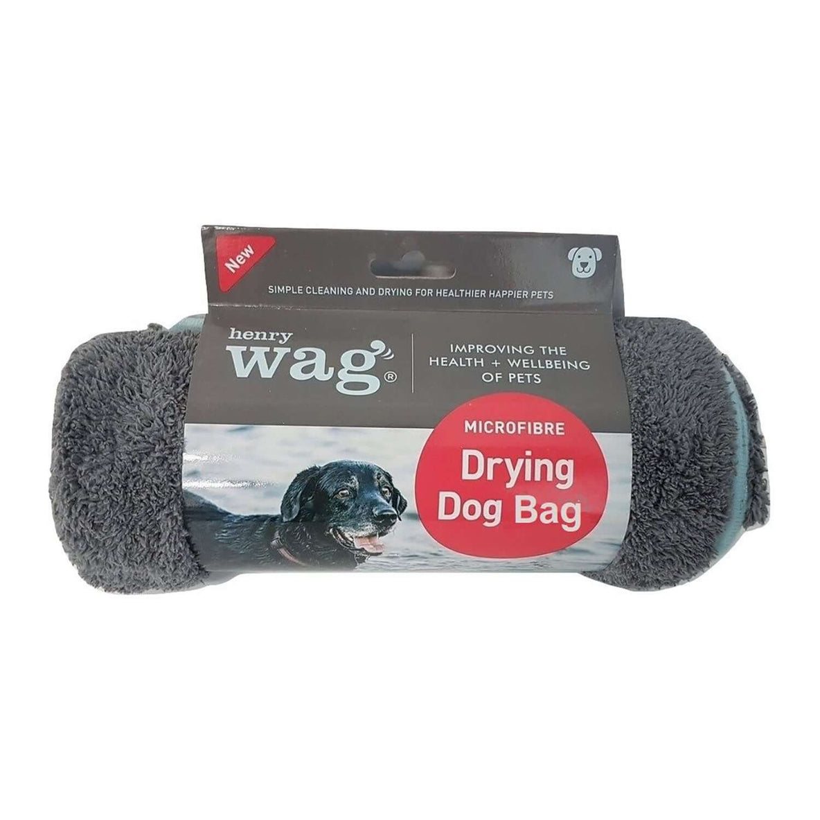 Henry Wag Drying Bag in Grey