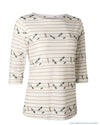 Hartwell Alice Blouse | Feathers & Stripes Ladies Top