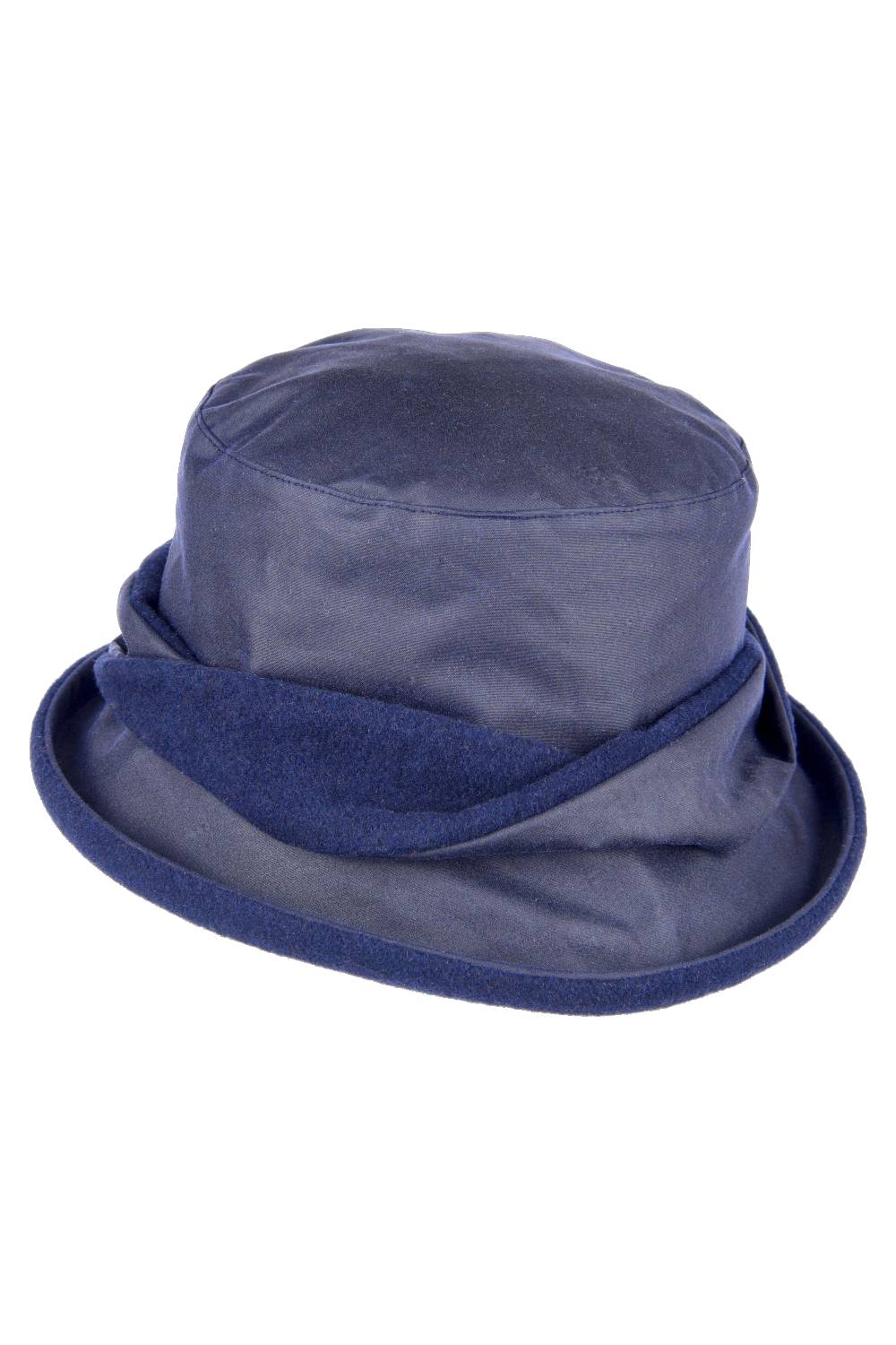 Heather Adrienne Ladies Wax Twist Hat- Navy