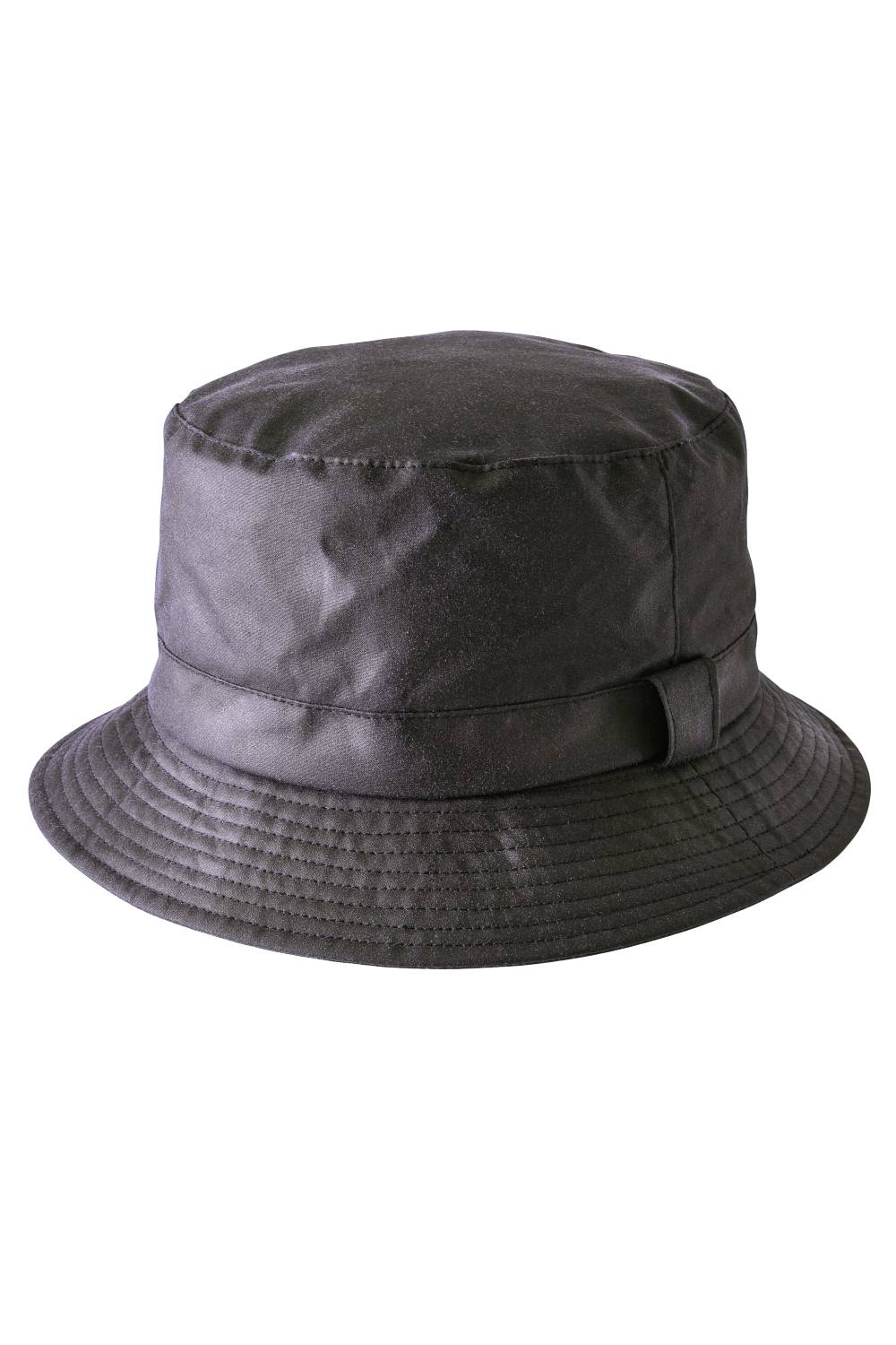 Heather Johnston Wax Bush Hat- black