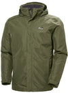 Helly Hansen Dubliner Insulated Waterproof Jacket- UTILITY GREEN #colour_utility-green