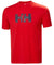 Helly Hansen Men's Skog Recycled Graphic T-shirt in Alert Red