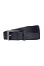 ﻿Hoggs of Fife Feather Edge Leather 35mm Belt in Black #colour_black
