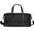 Hoggs of Fife Monarch Leather Carryon Holdall in Black #colour_black
